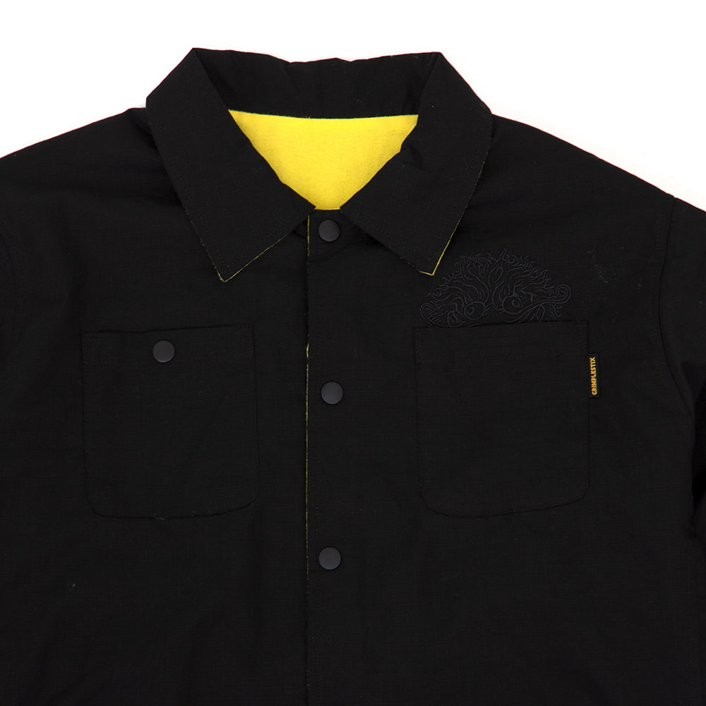 Grimple Reversible Jacket (Black / Yellow)