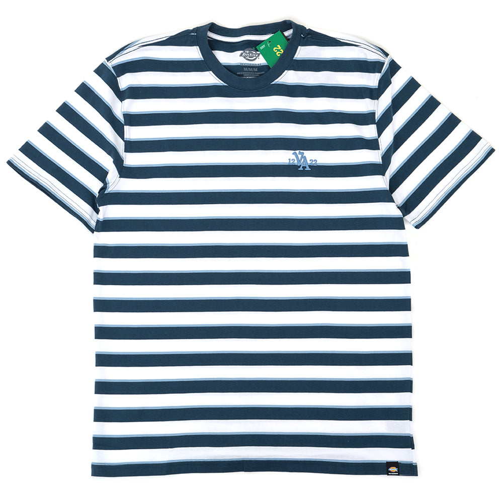 Vincent Alvarez Striped T-Shirt (Airforce Blue Stripe)