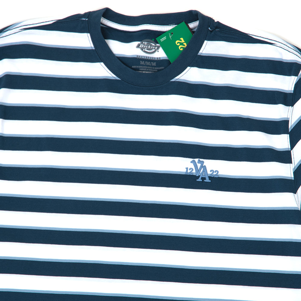 Vincent Alvarez Striped T-Shirt (Airforce Blue Stripe)