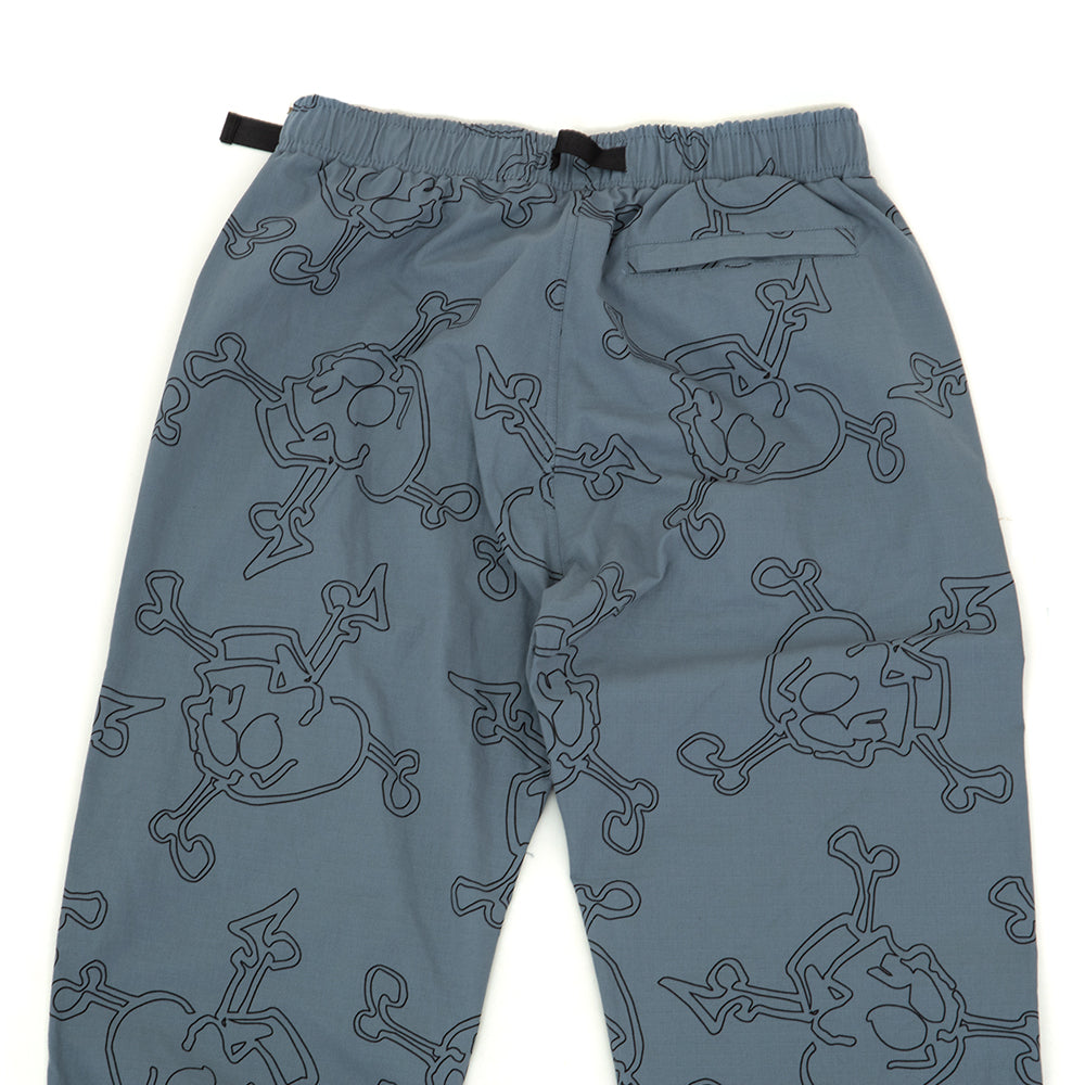 Style Eyes Ripstop DBL Knee Pant (Grey w/ Black Prints)