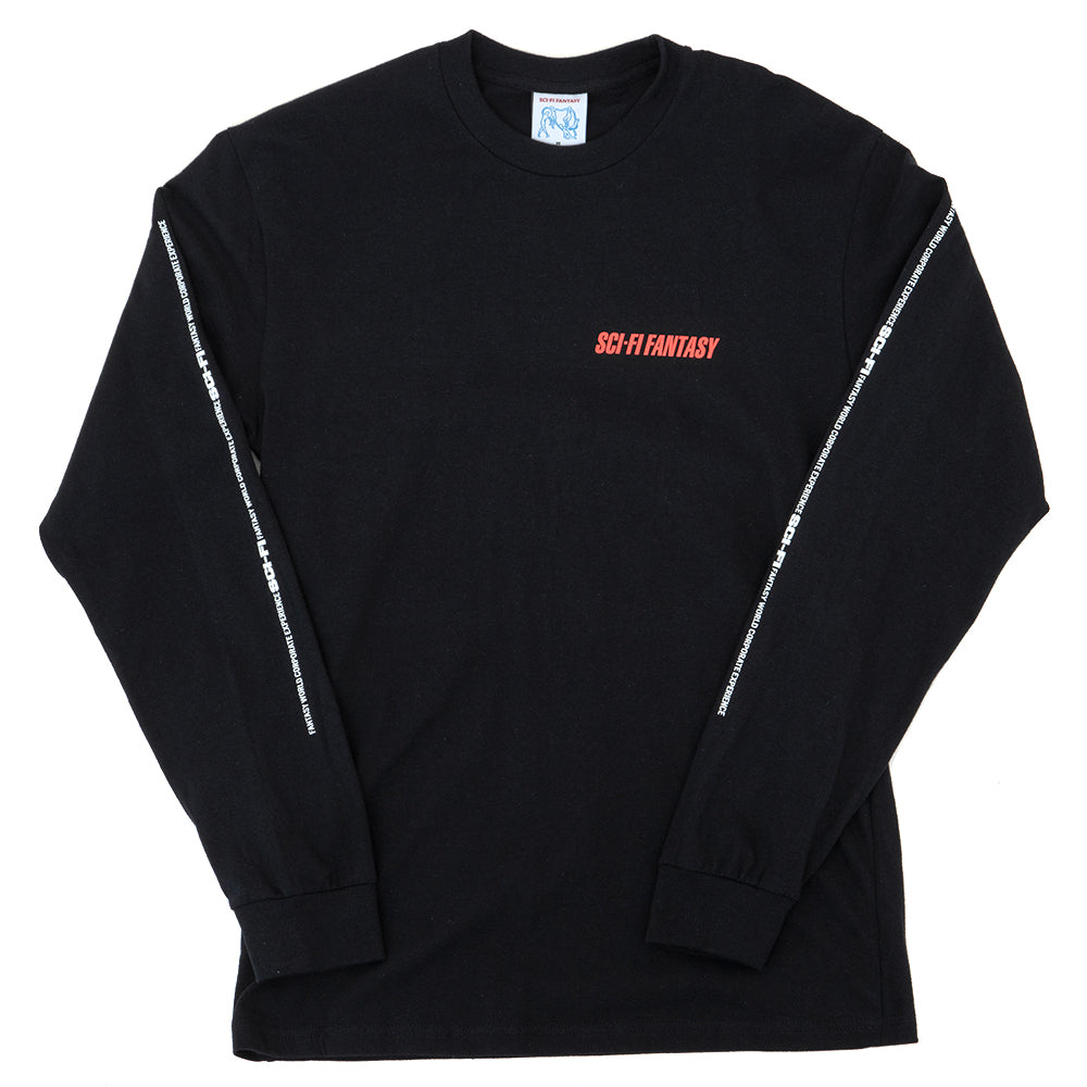 Fantasy World L/S T-Shirt (Black)