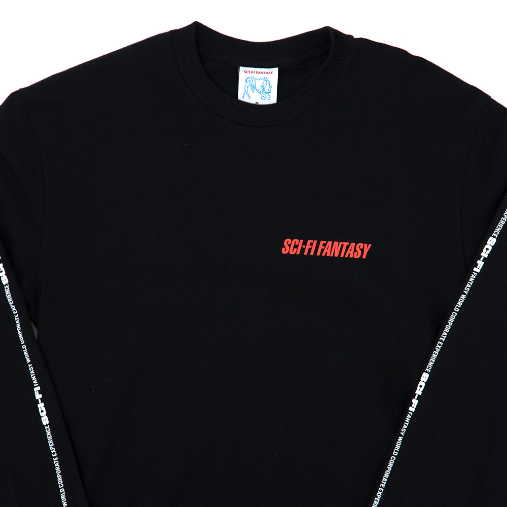 Fantasy World L/S T-Shirt (Black)