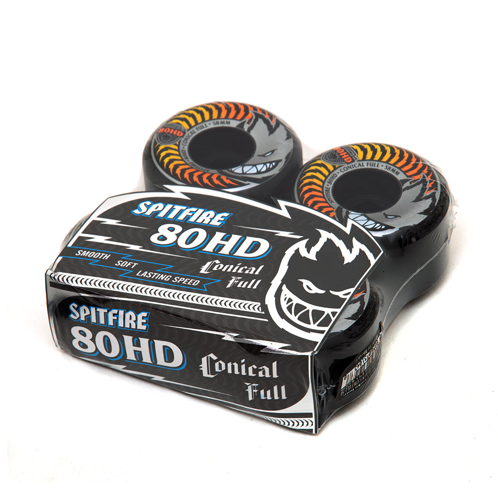 58mm Conical Full Fade Black (80 Duro)