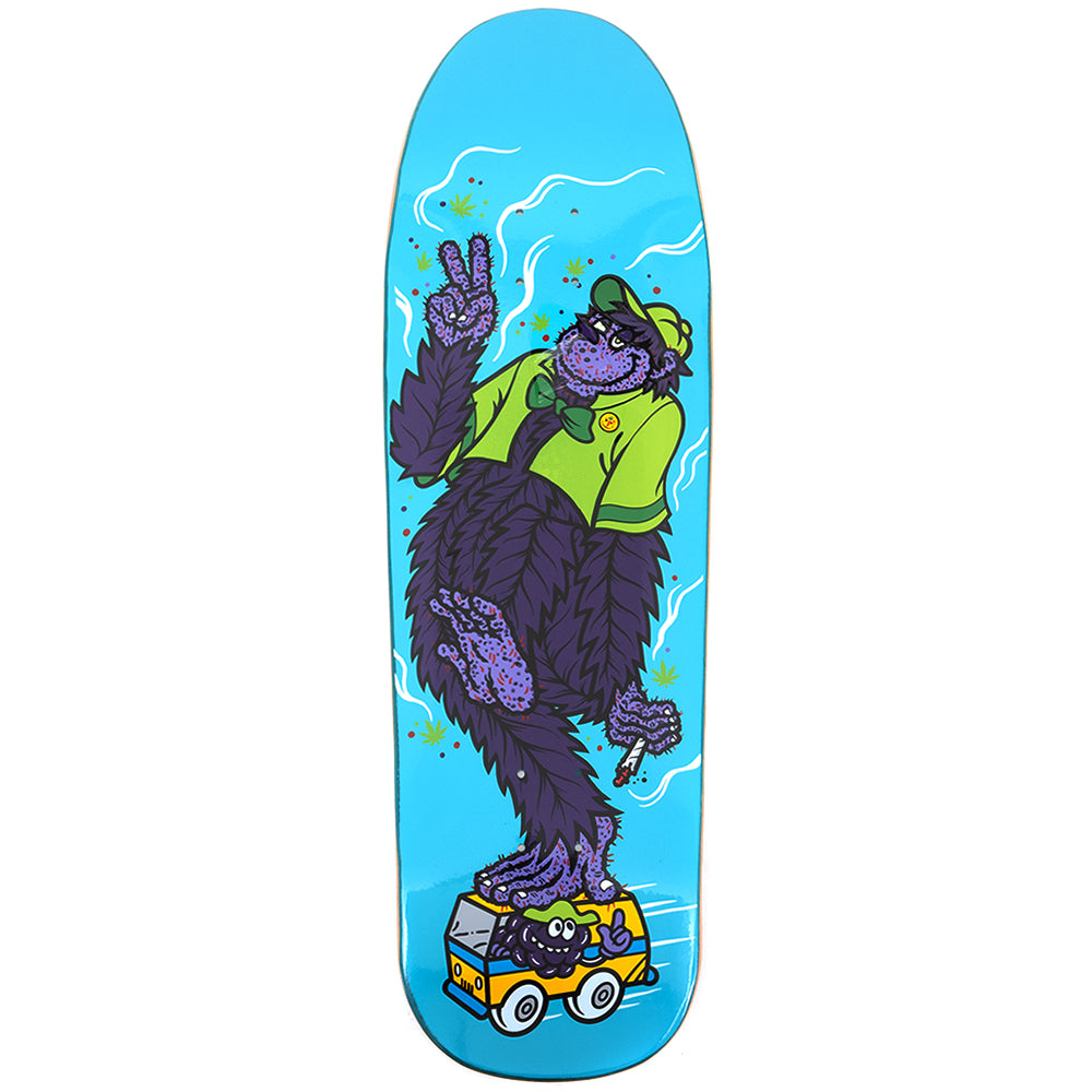 Grape Ape Shaped Deck Aqua Blue (9.75)