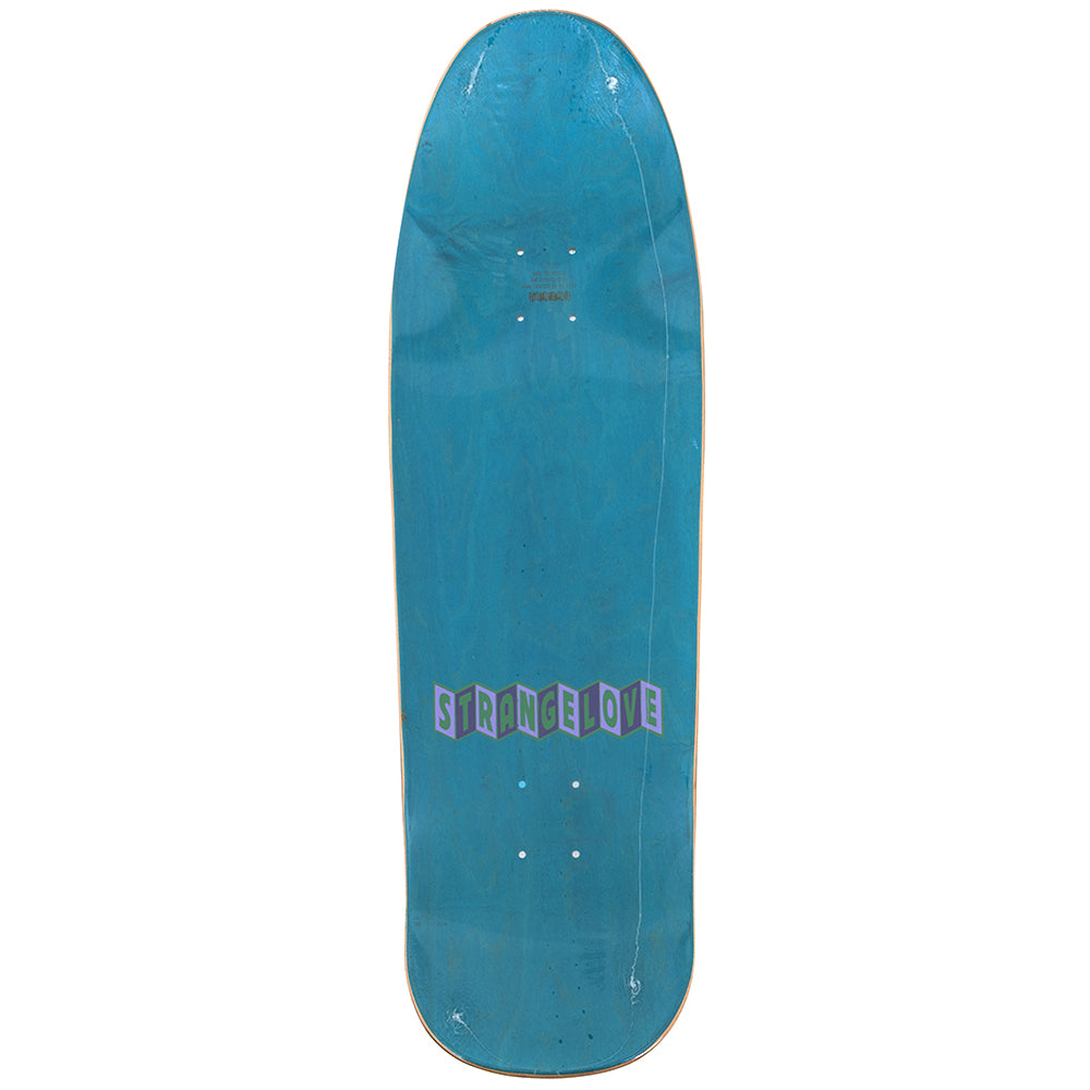 Grape Ape Shaped Deck Aqua Blue (9.75)