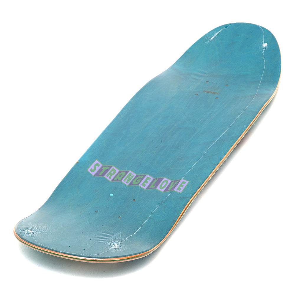 Grape Ape Shaped Deck Aqua Blue (9.75)