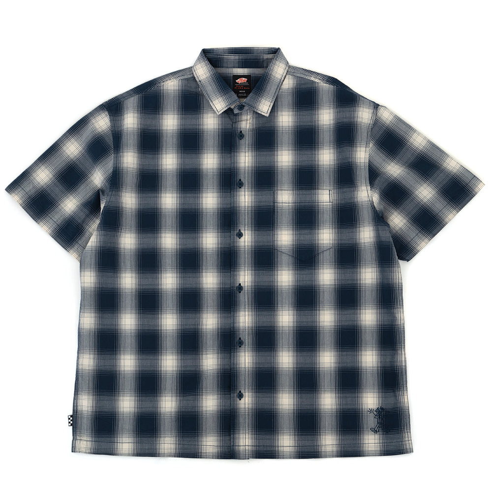 Nick Michel S/S Buttondown Woven Shirt (Dress Blues) VBU