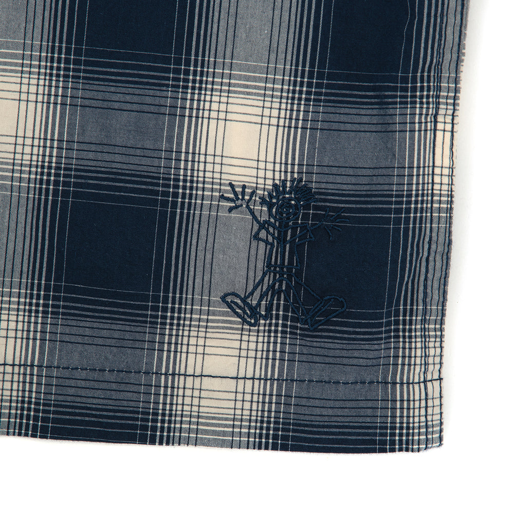 Nick Michel S/S Buttondown Woven Shirt (Dress Blues) VBU