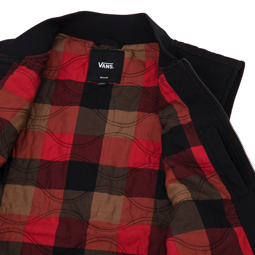 Plaid Talbot Vest (Black / Taos Taupe) VBU