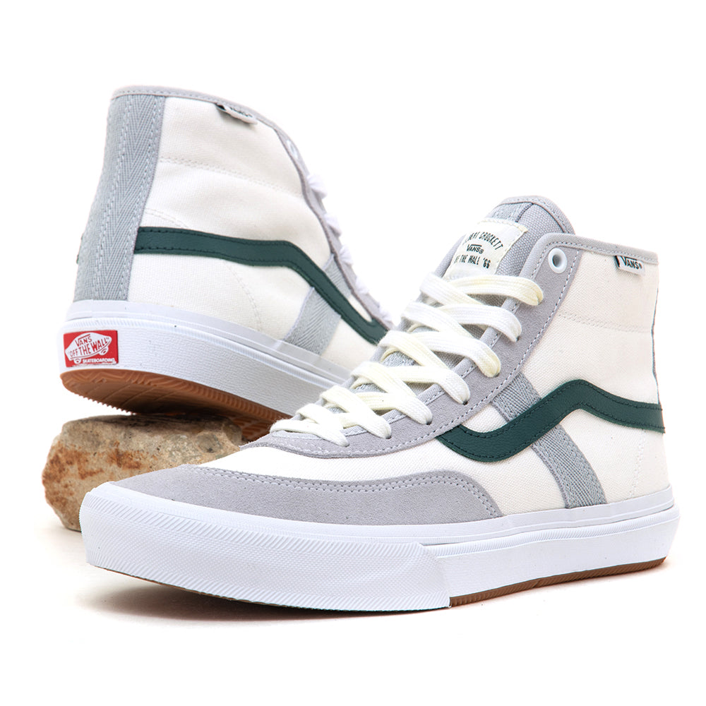 Skate Crockett High (Grey / Green) VBU