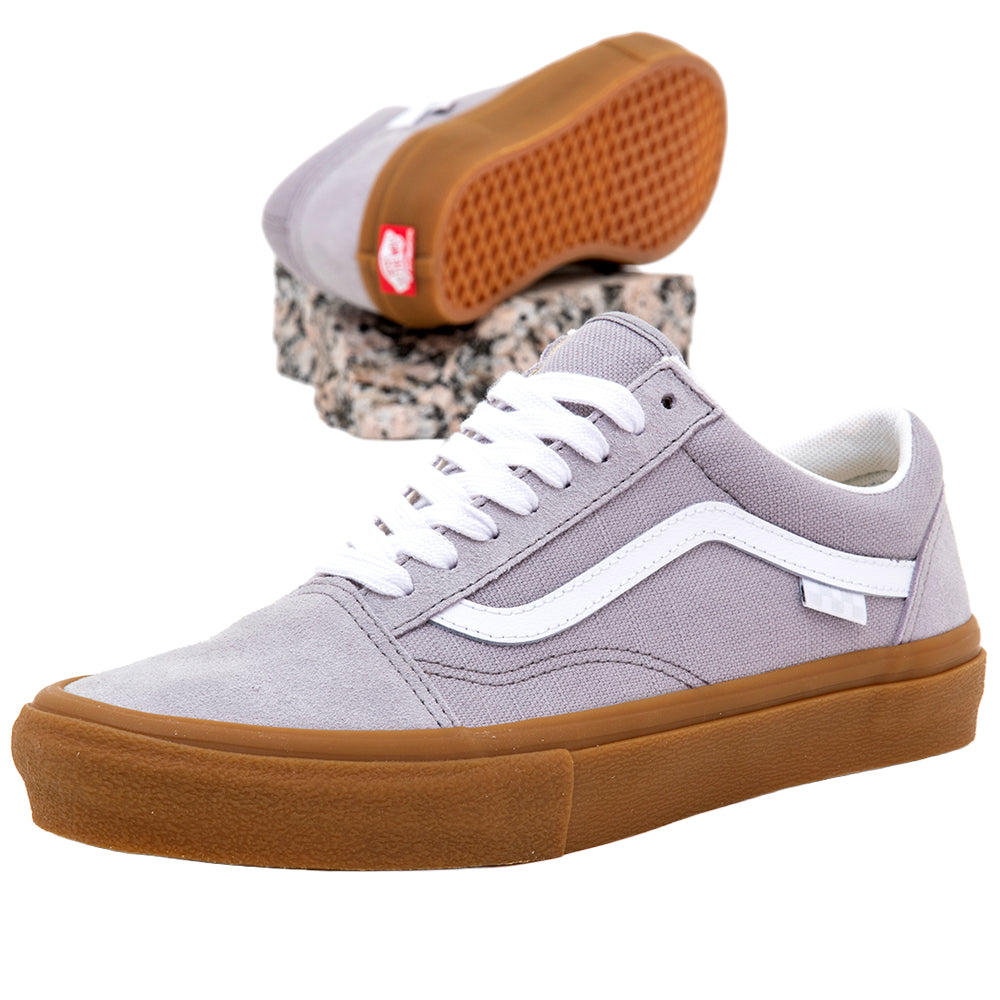Skate Old Skool (Crepe Light Grey / Gum) VBU