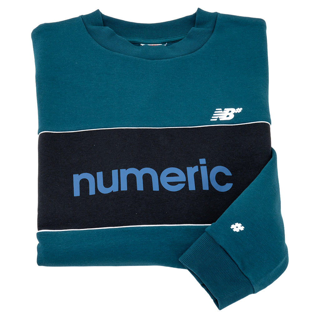 Numeric Team Crewneck Sweatshirt (Medusa Green)