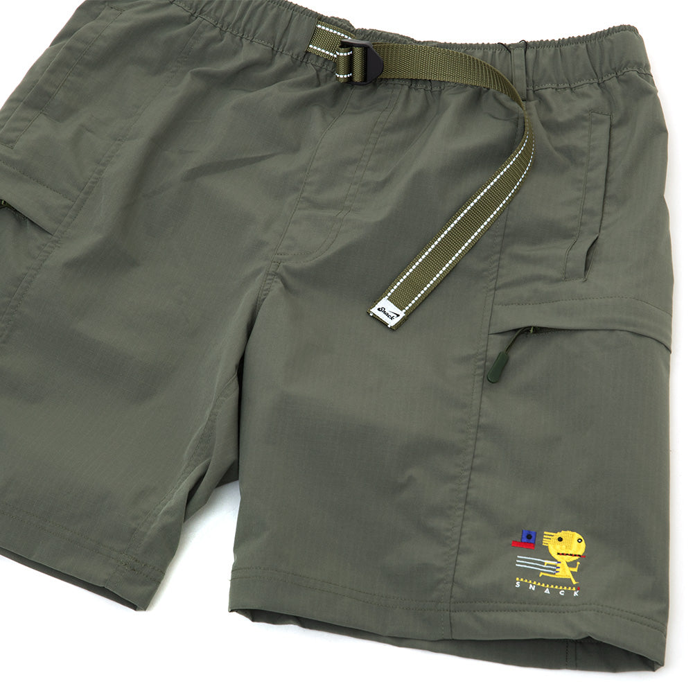 Run It Back Shorts (Olive)