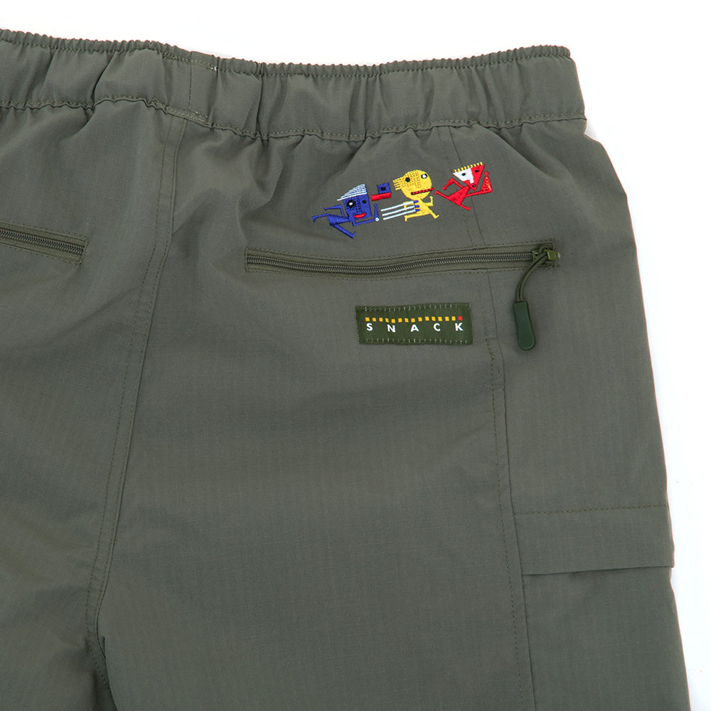 Run It Back Shorts (Olive)