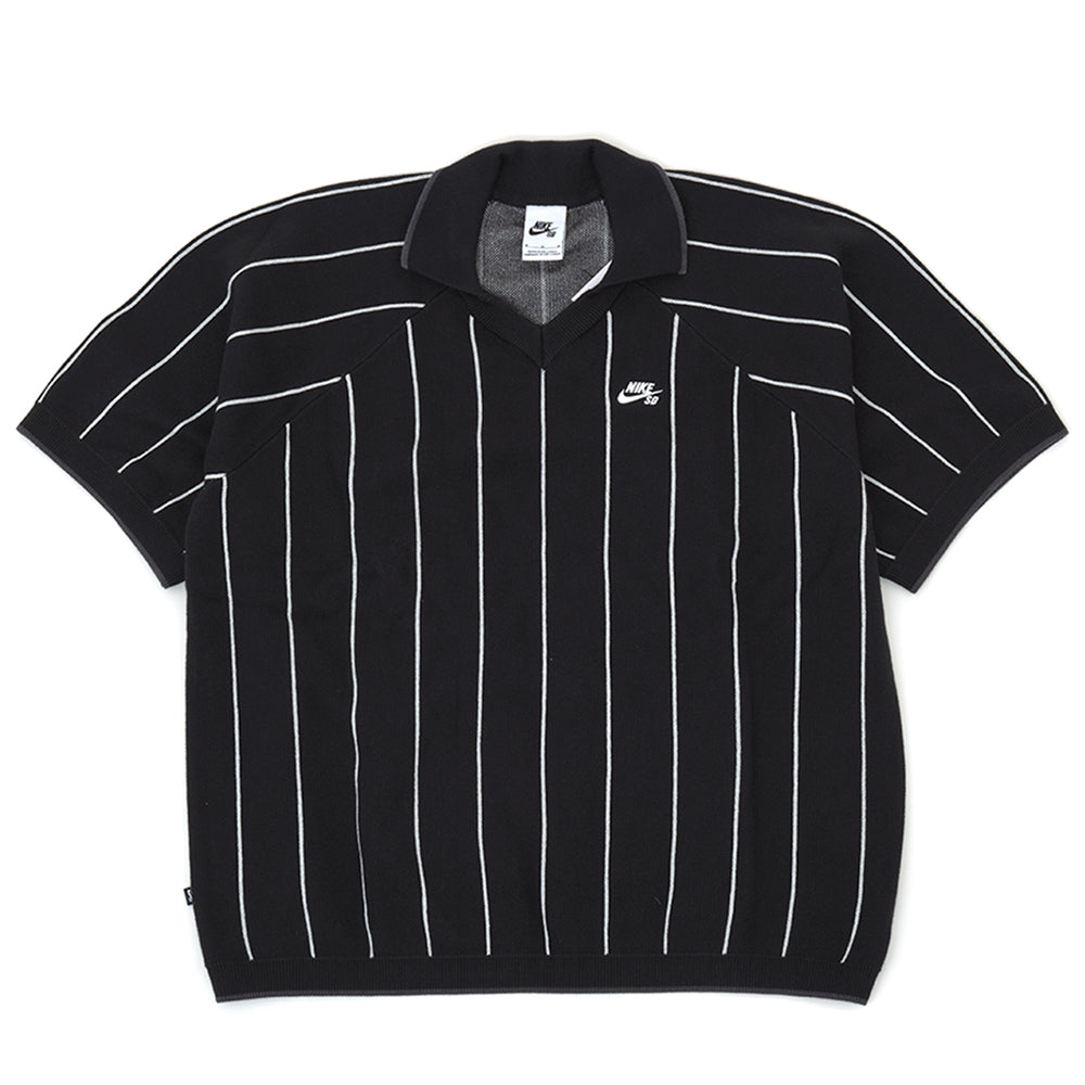 Skate S/S Polo Sweater (Black / Sail / Black) (S)
