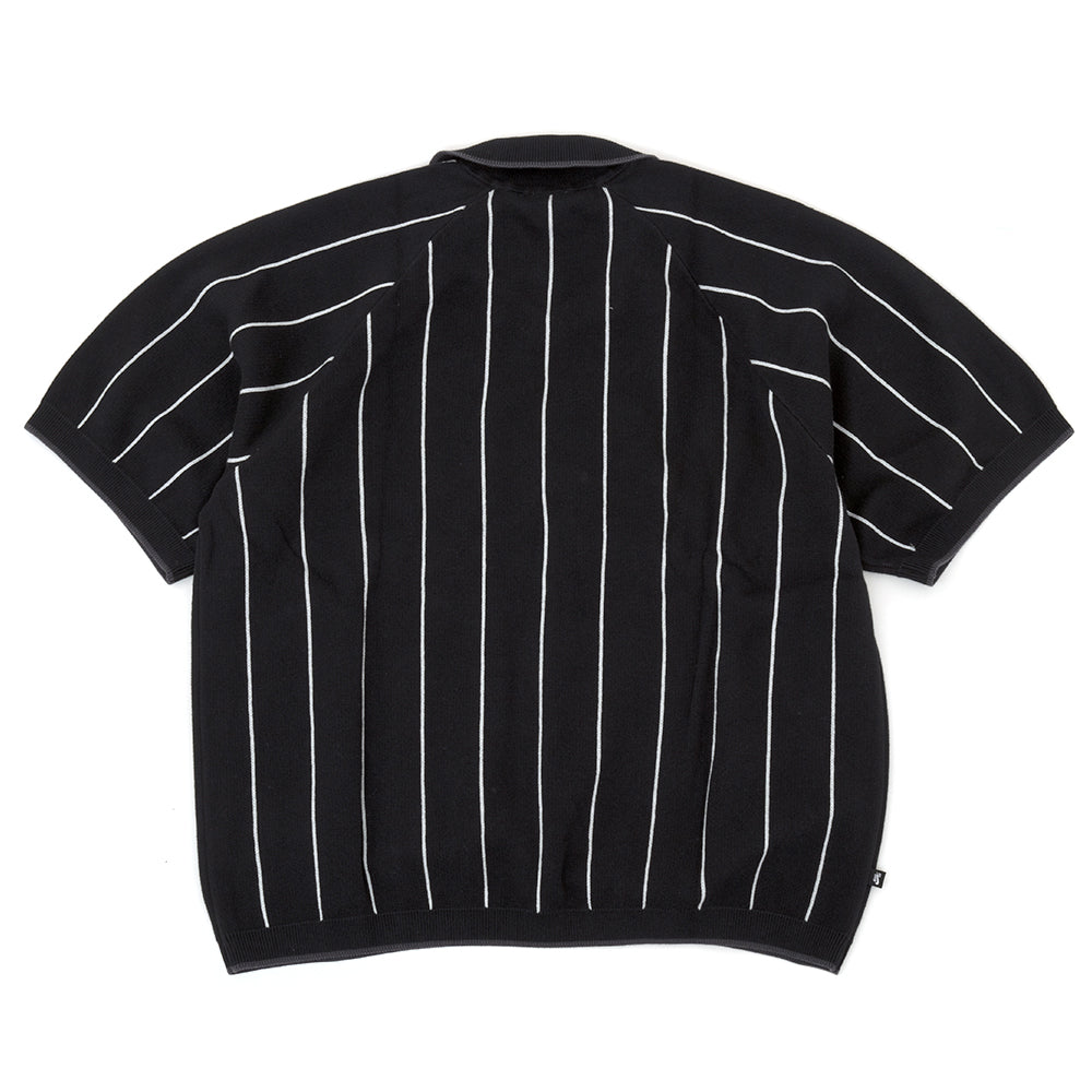 Skate S/S Polo Sweater (Black / Sail / Black) (S)