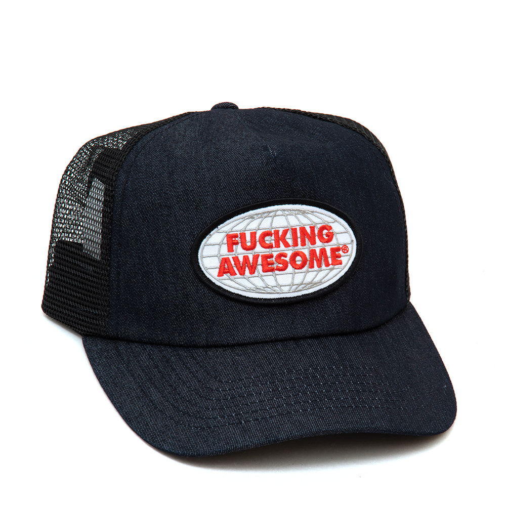 Buffalo 5-Panel Snapback Hat (Denim)