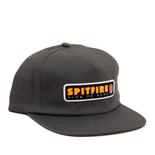 LTB Patch Adj. Snapback Hat (Charcoal)