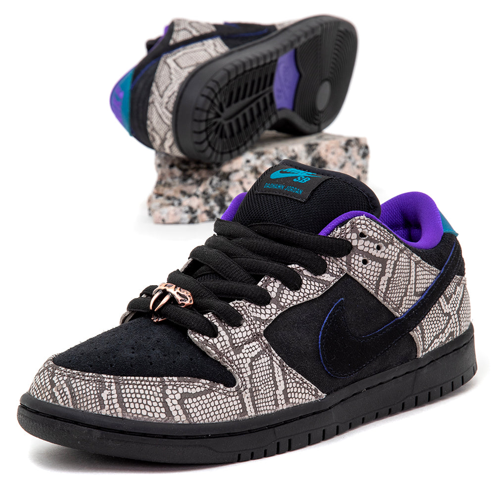 Dunk Low Pro / Dashawn Jordan (String / Black - Bright Spruce)