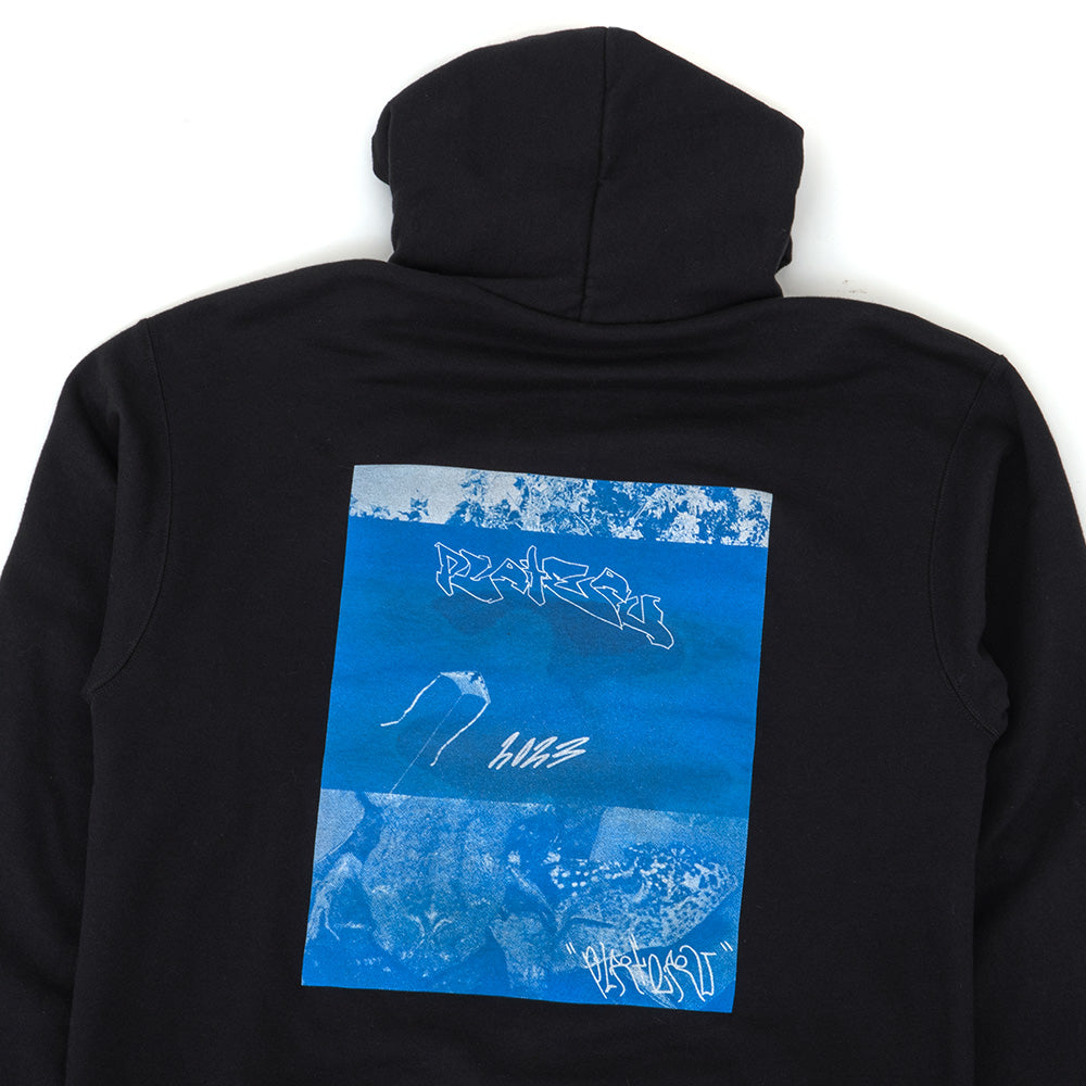 Dead Leaf Toad Champion Pullover Hooded Sweatshirt (Black)