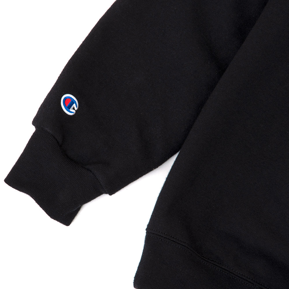Dead Leaf Toad Champion Pullover Hooded Sweatshirt (Black)