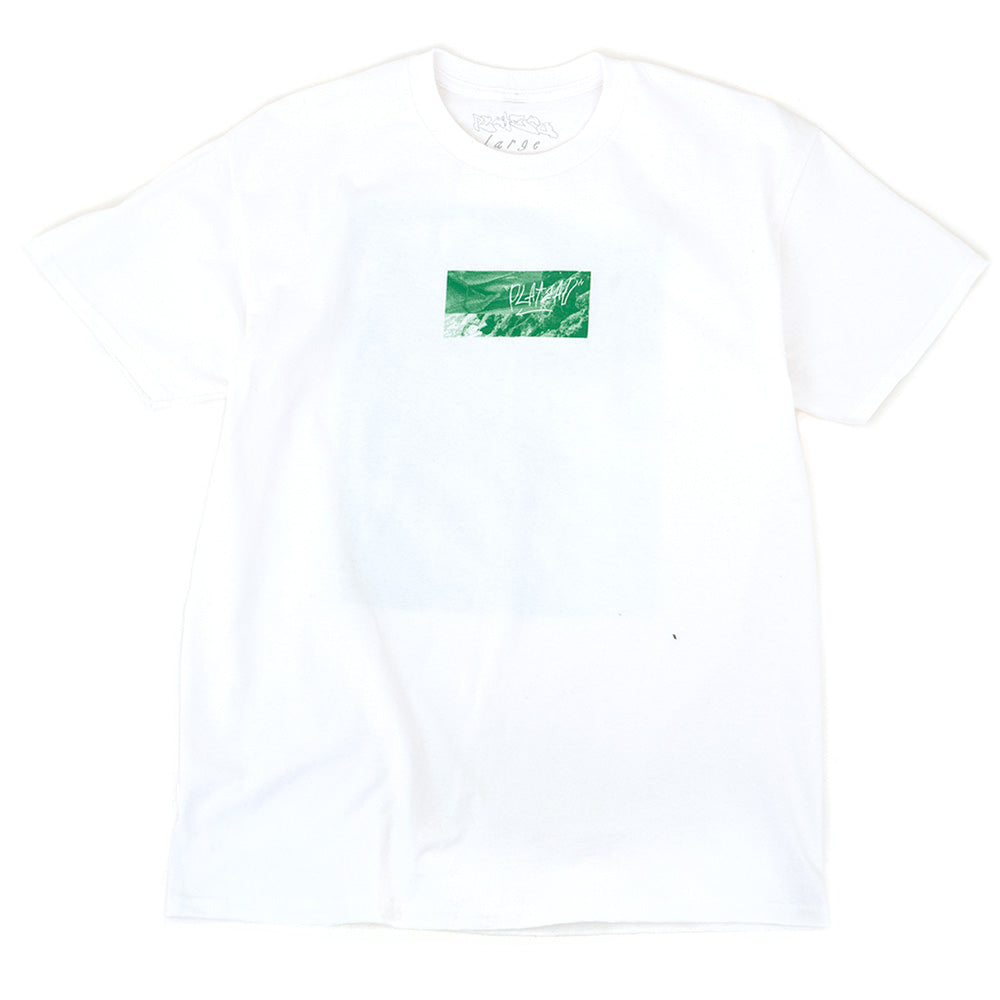 Foliage Green Grasshopper T-Shirt (White)