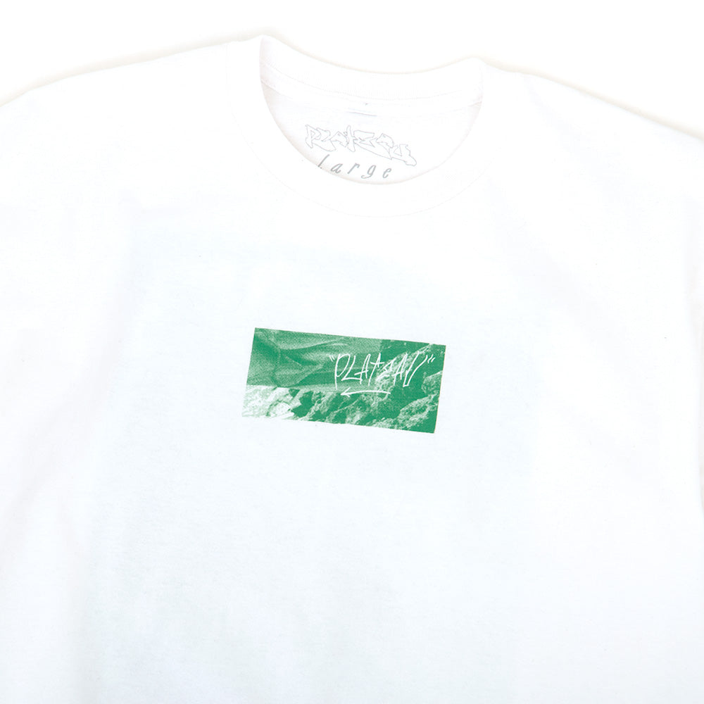 Foliage Green Grasshopper T-Shirt (White)