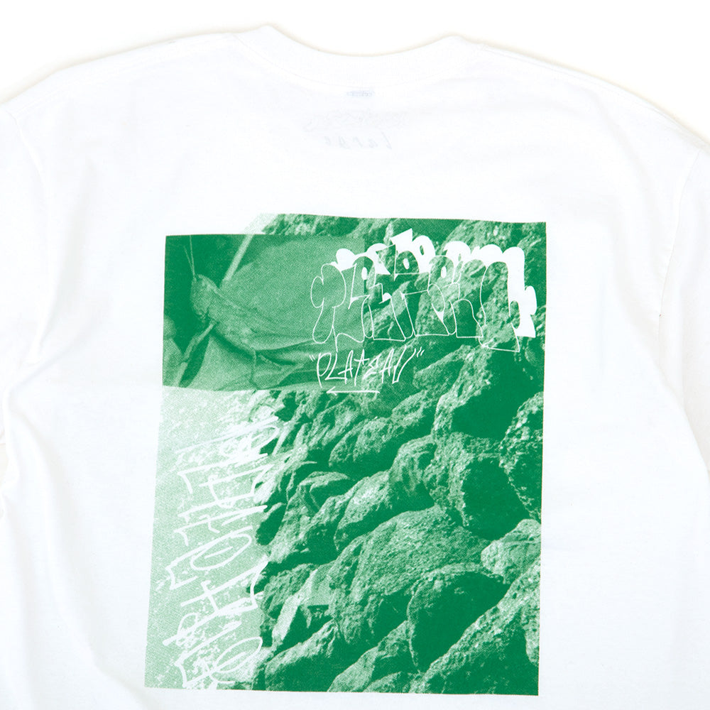 Foliage Green Grasshopper T-Shirt (White)