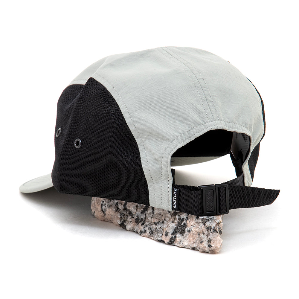 Runner 5 Panel Camper Hat (Grey / Black)