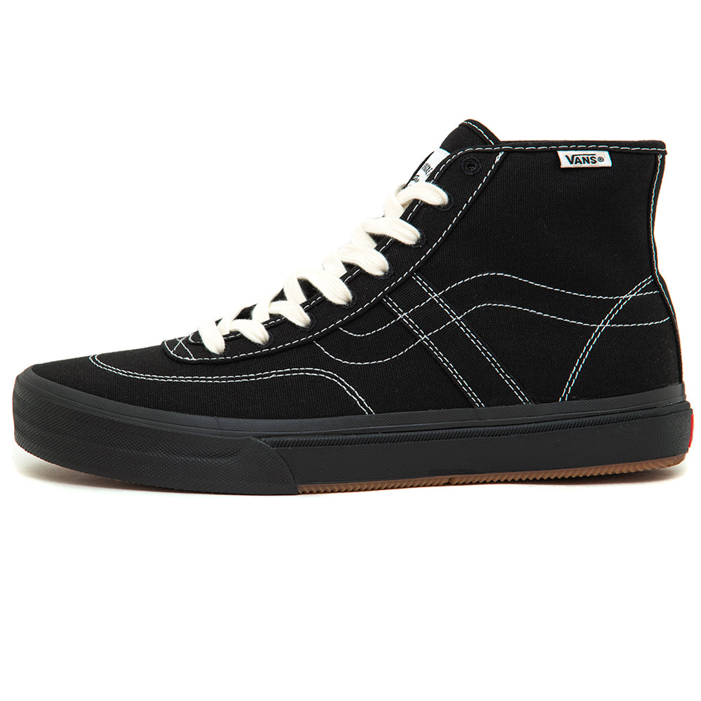 Crockett High Decon (Canvas Black / Black / White) VBU