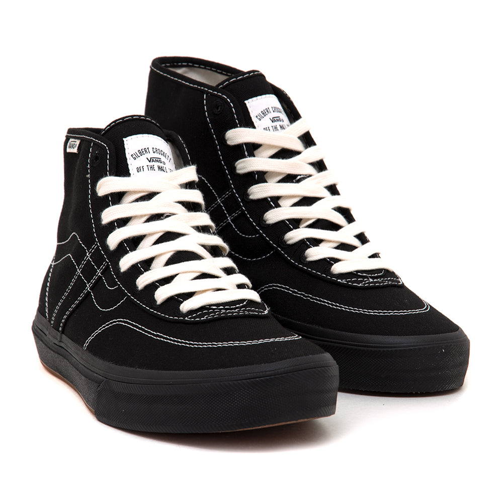 Crockett High Decon (Canvas Black / Black / White) VBU