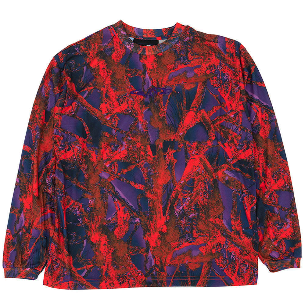 Gradient Camo L/S Shirt (Purple)