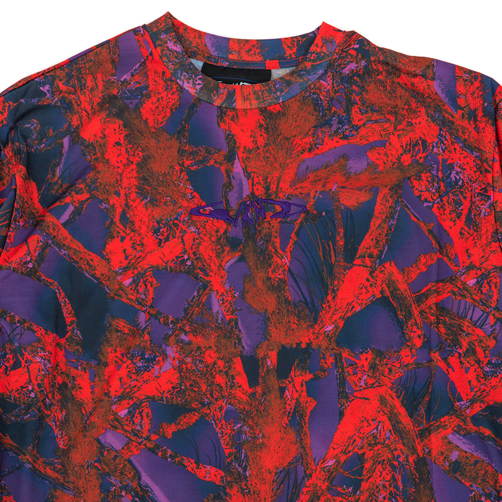 Gradient Camo L/S Shirt (Purple)