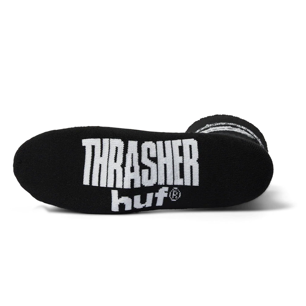 x Thrasher Logo Sock (Black)