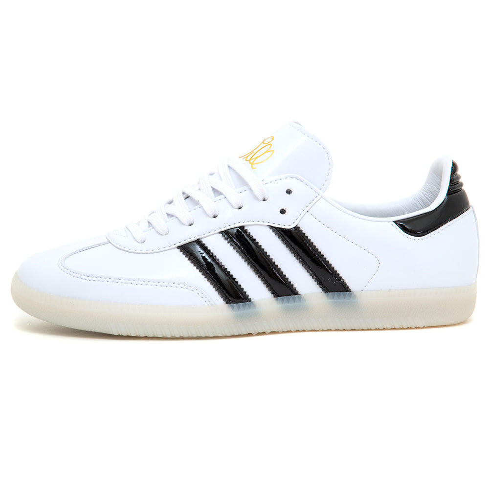 Dill Samba Patent (Footwear White / Core Black / Gold Metallic)