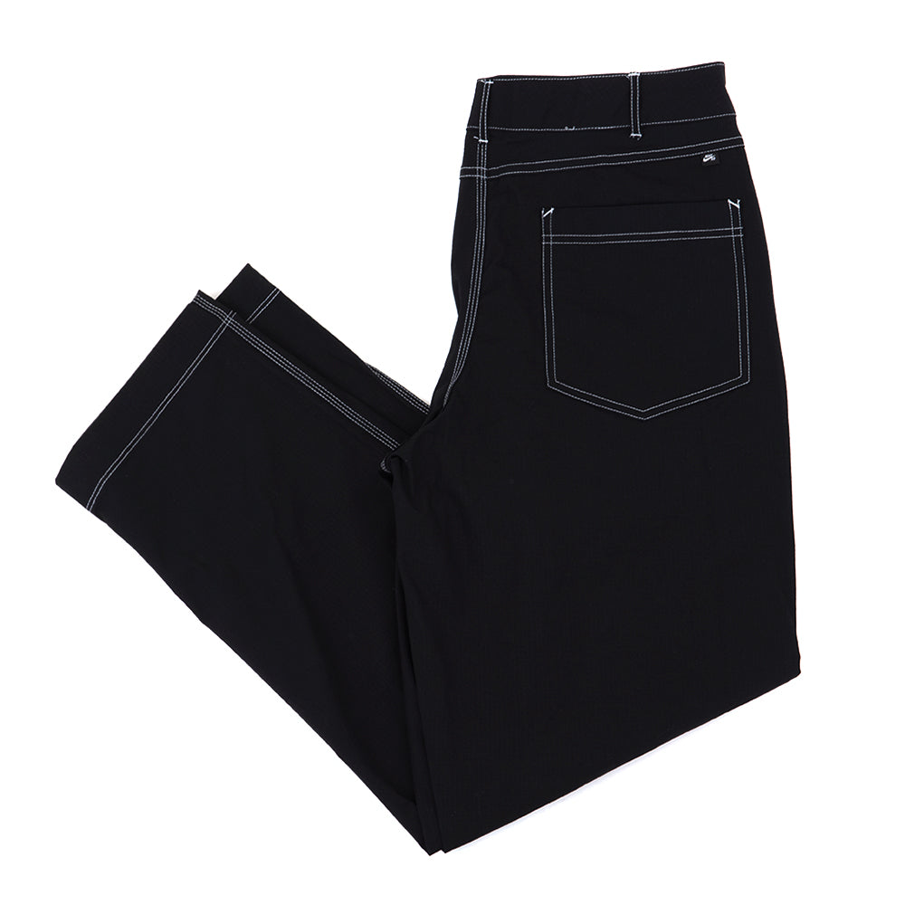 Double-Knee Skate Pants (Black) (S)