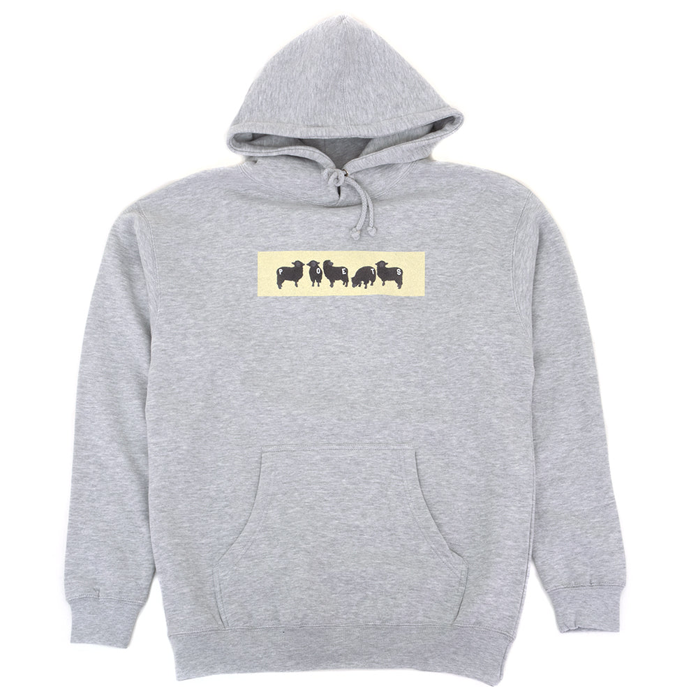Blacksheep Hooded Sweatshirt (Heather Grey)