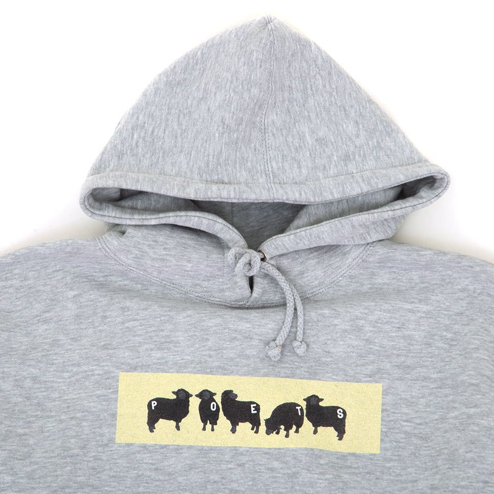 Blacksheep Hooded Sweatshirt (Heather Grey)