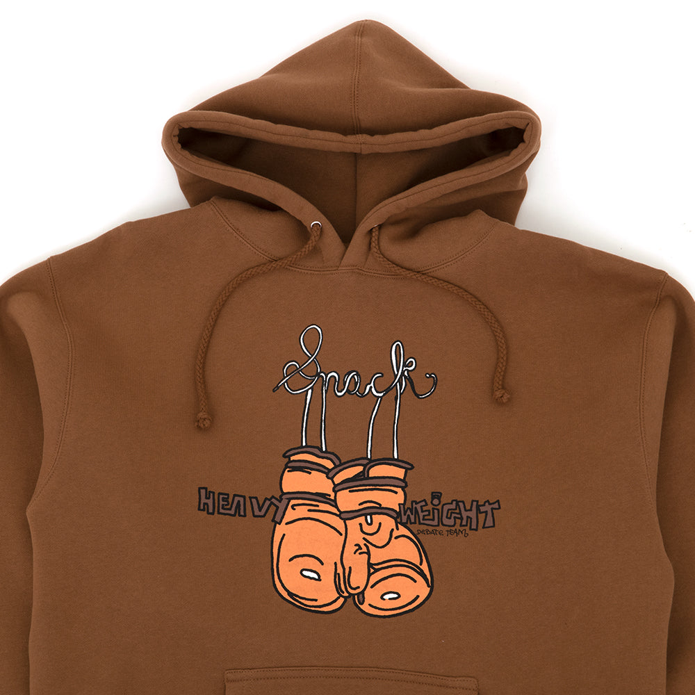 Heavyweight Hooded Sweatshirt (Tobacco)