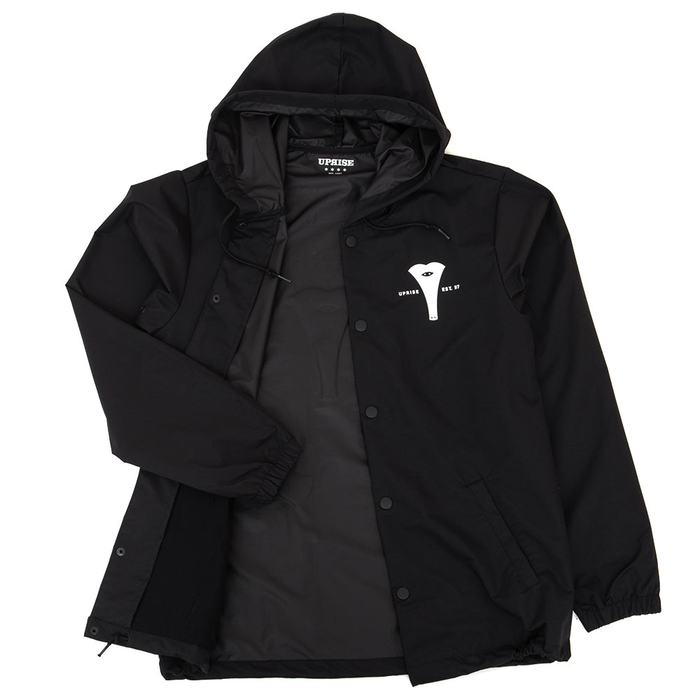 Picasso Pieces Hooded Windbreaker (Black)