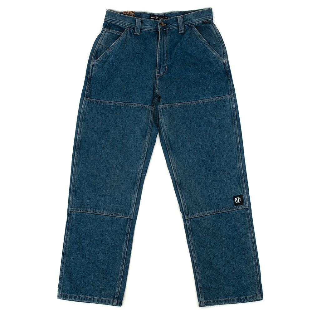 Rowan Zorilla Drill Chore Loose Carpenter Denim Pant (Blue) VBU