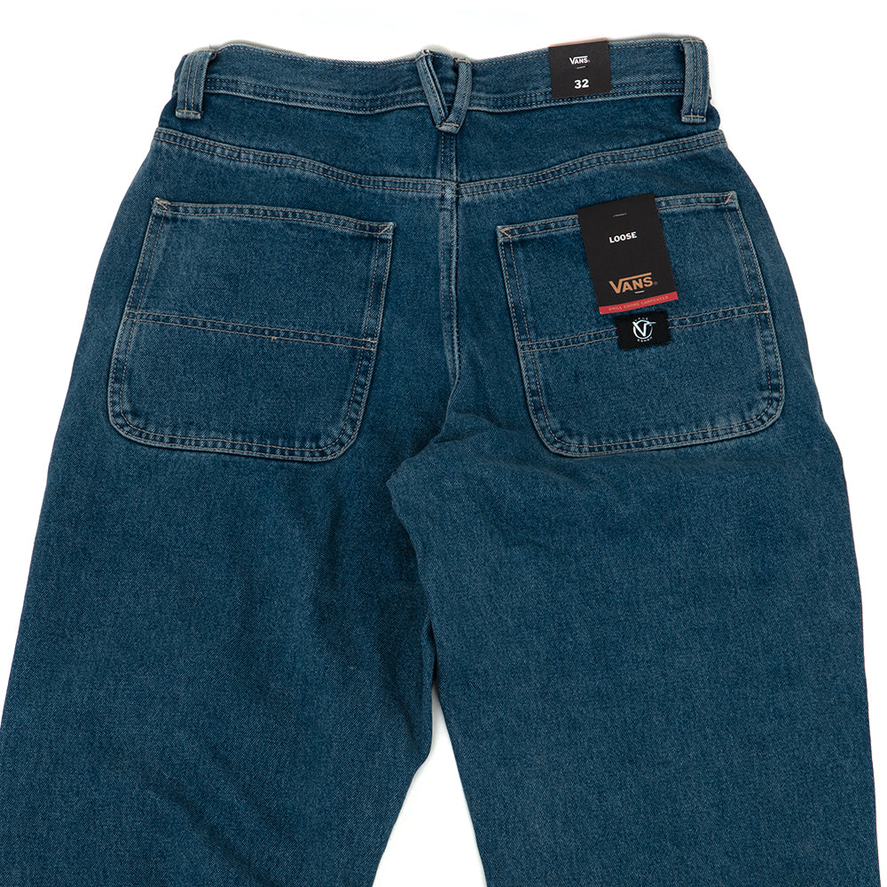 Rowan Zorilla Drill Chore Loose Carpenter Denim Pant (Blue) VBU