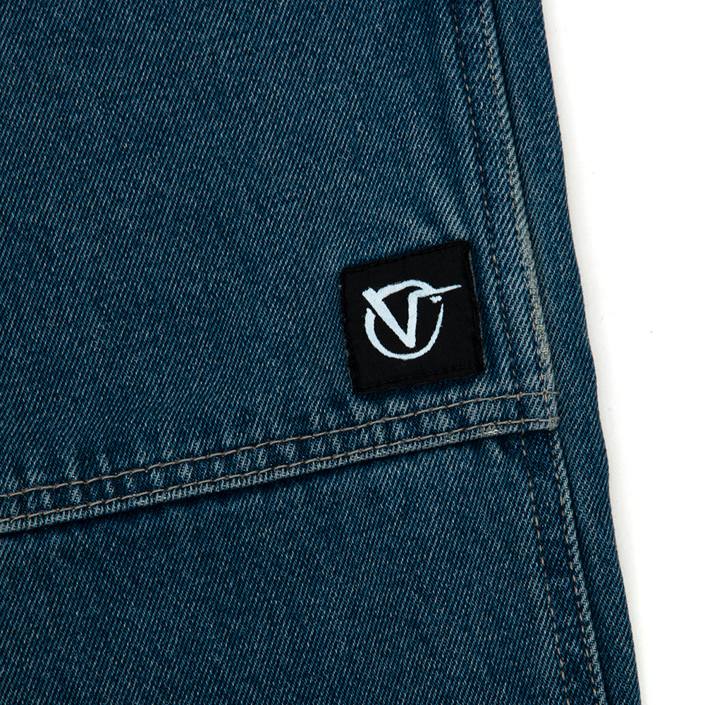 Rowan Zorilla Drill Chore Loose Carpenter Denim Pant (Blue) VBU