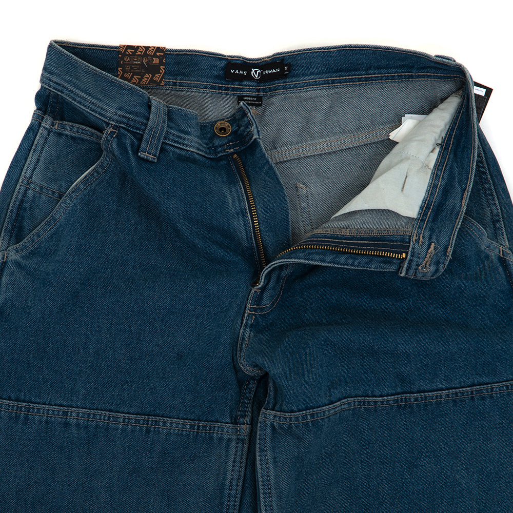 Rowan Zorilla Drill Chore Loose Carpenter Denim Pant (Blue) VBU