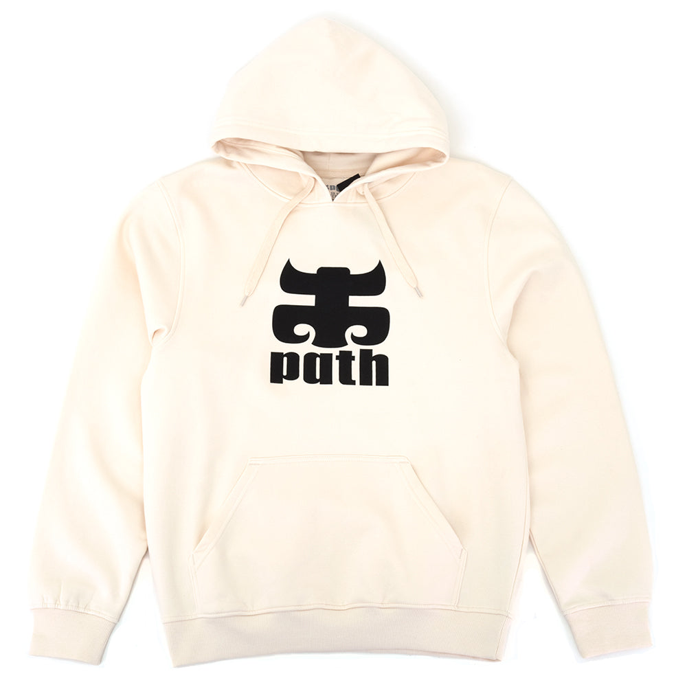 Classic Logo Hooded Sweatshirt (Ivory)