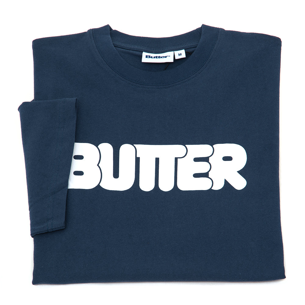 Rounded Logo T-Shirt (Denim)