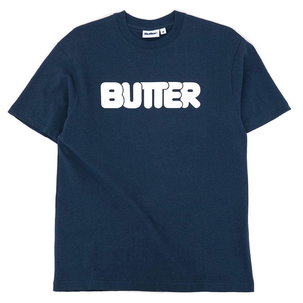Rounded Logo T-Shirt (Denim)