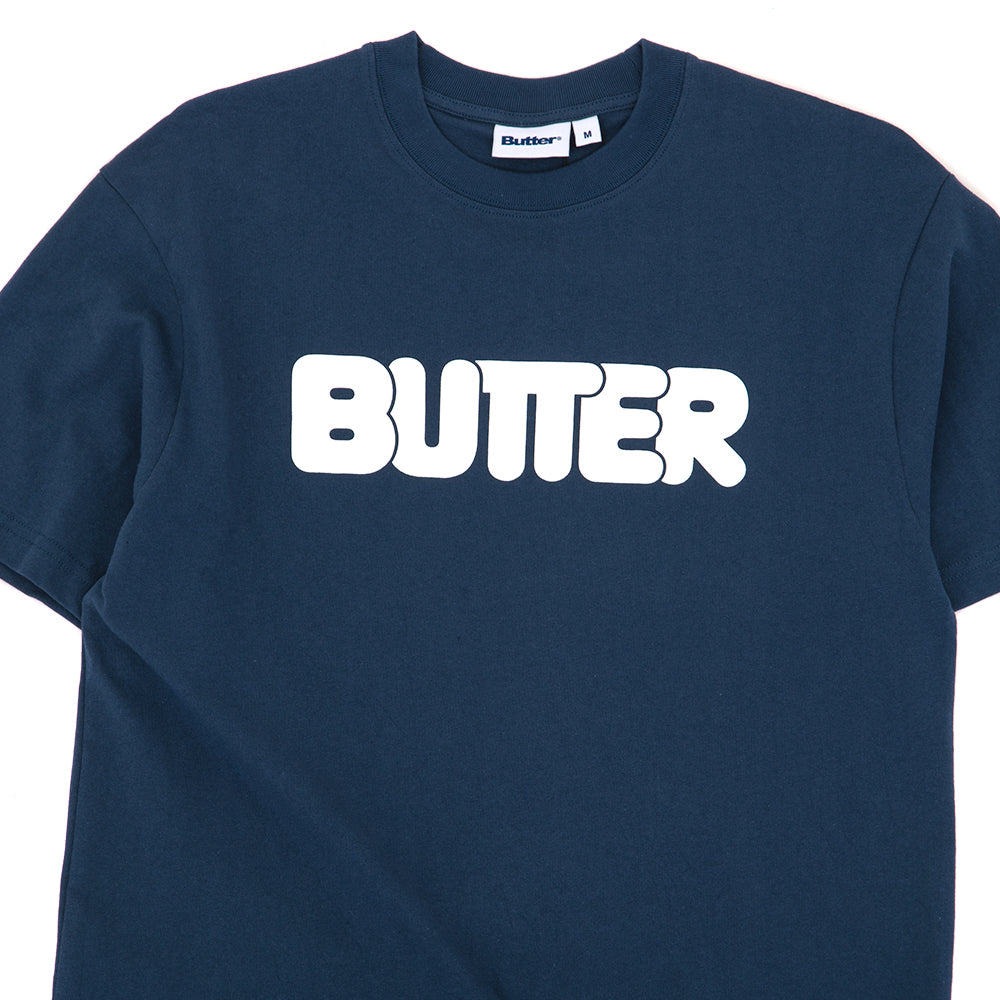 Rounded Logo T-Shirt (Denim)