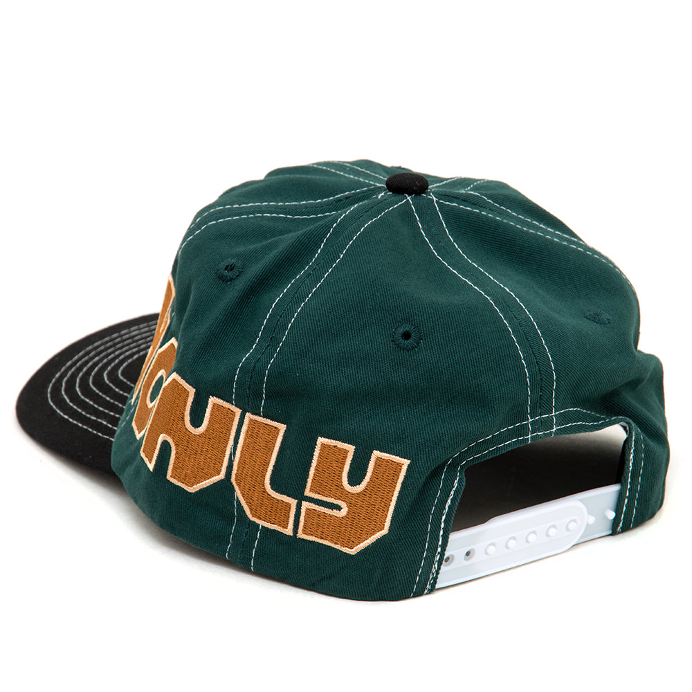 Hold It Down Snapback Hat (Brown / Black)