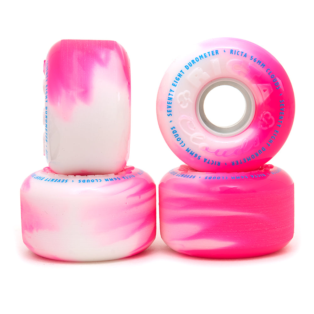 56mm Clouds Pink Swirl (78a Duro)